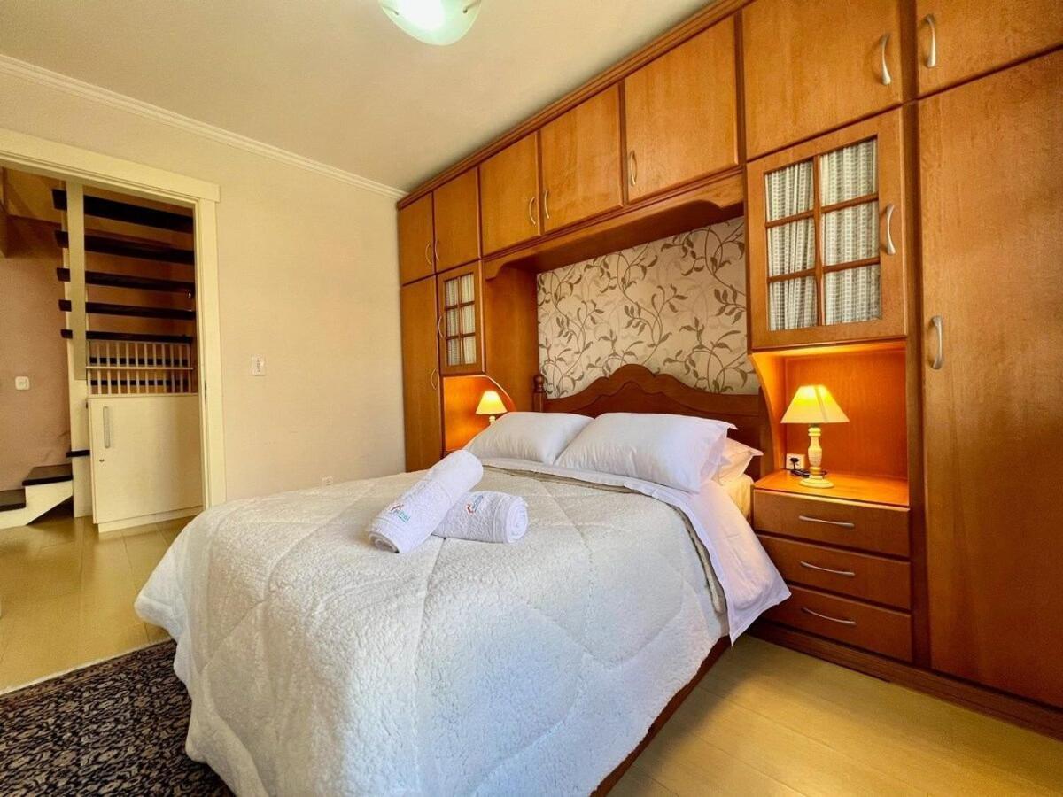 Apartamento San Pietro Centro 3 Dorm By Achei Temporada Gramado Ngoại thất bức ảnh
